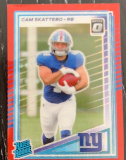 2025 Panini Donruss Optic #302 Cam Skattebo — front