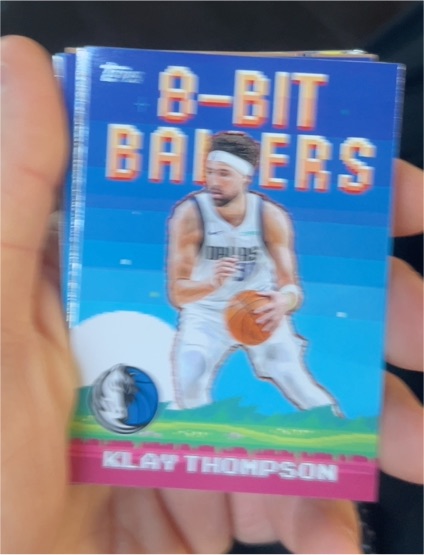 2025-26 Topps #8B-15 Klay Thompson — front
