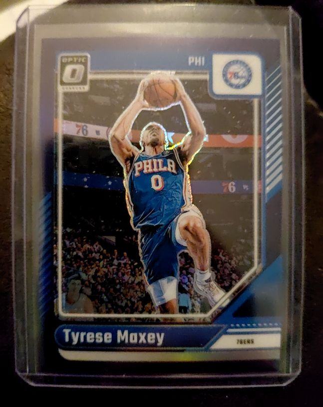 2024-25 Panini Donruss Optic #135 Tyrese Maxey — front