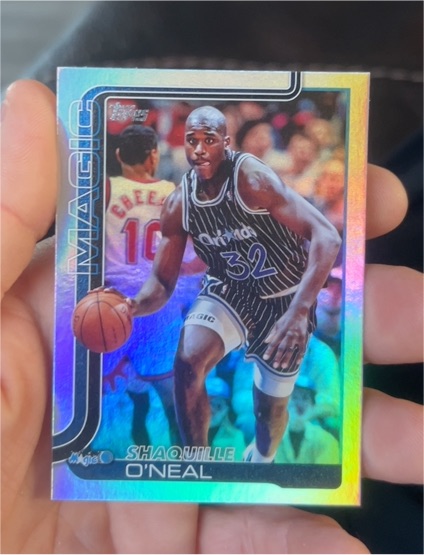 2025-26 Topps #260 Shaquille O'Neal Orlando Magic — front