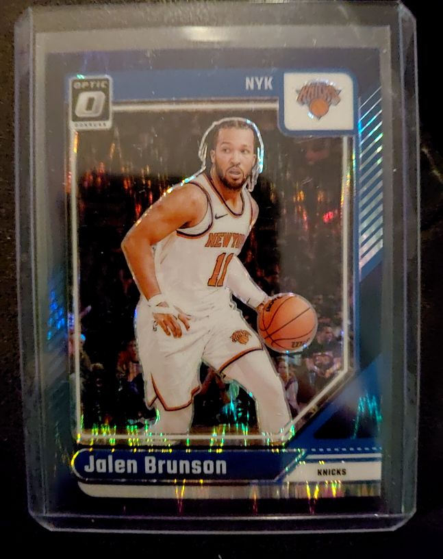 2024-25 Panini Donruss Optic #78 Jalen Brunson — front