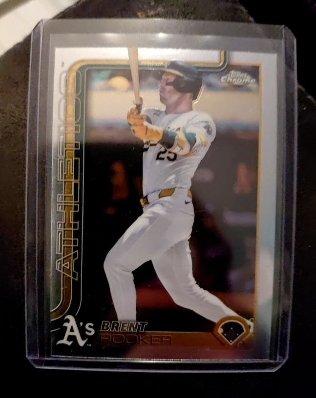 2025 Topps Chrome #54 Brent Rooker — front