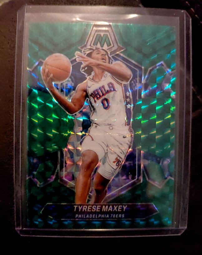 2023-24 Panini Mosaic City Edition #0 Tyrese Maxey — front