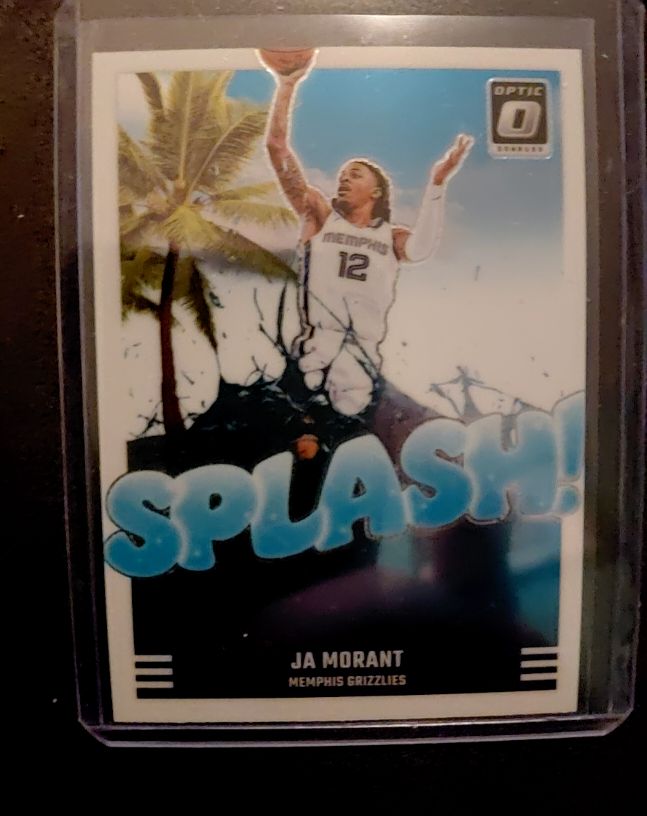 2024-25 Panini Donruss Optic #15 Ja Morant Splash! — front