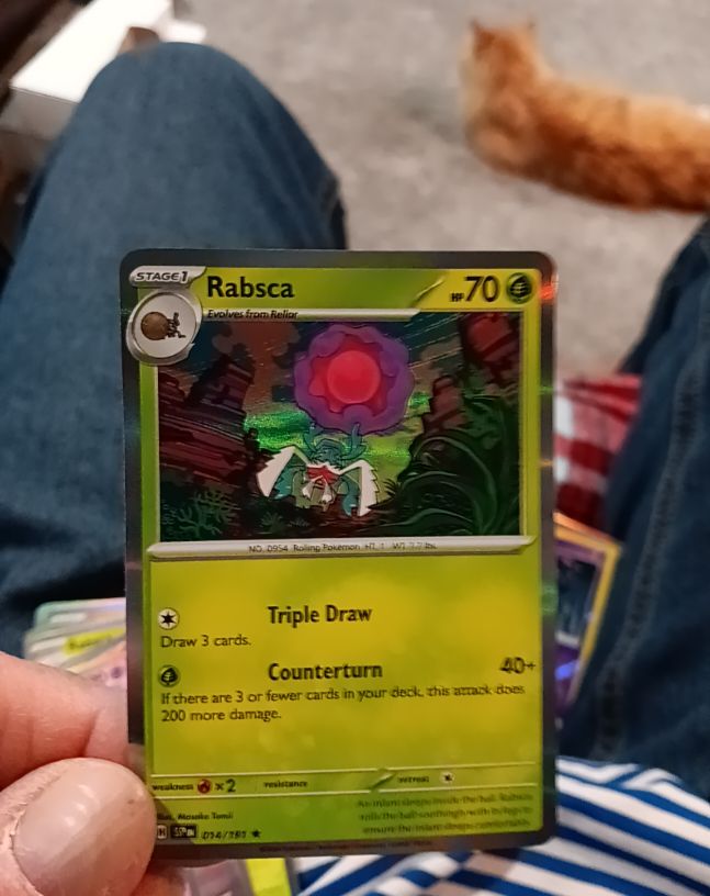 2025 Pokémon Scarlet & Violet Surging Sparks #014 Rabsca — front