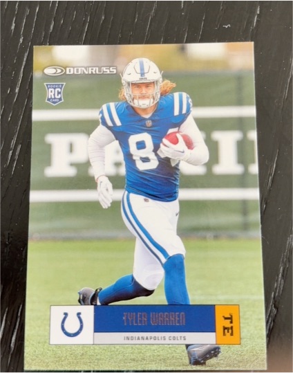 2025 Donruss Retro 2005 #R05-TYW Tyler Warren — front