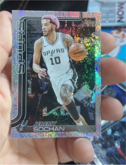 2025-26 Topps #199 Jeremy Sochan — front