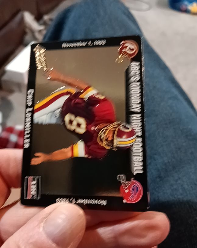 1993 Pro Set #1 Chip Lohmiller — front
