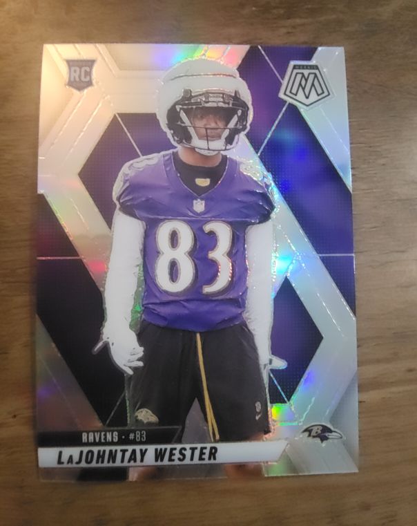 2025 Panini Mosaic #366 LaJohntay Wester — front