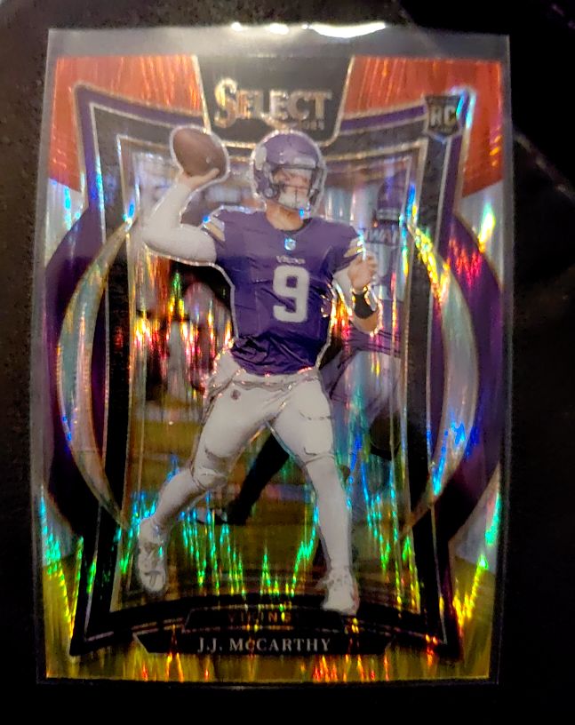 2024 Panini Select Concourse #24 J.J. McCarthy — front