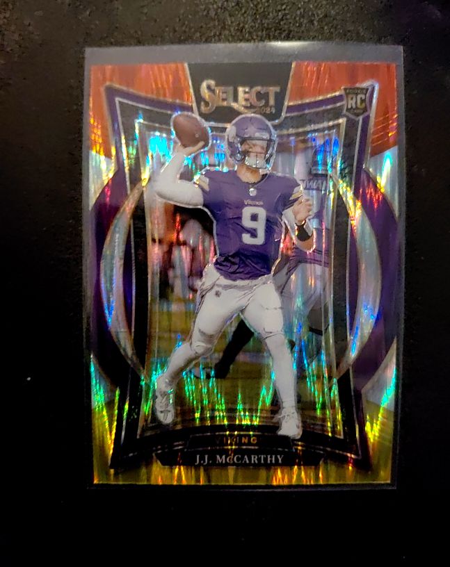 2024 Panini Select Concourse #24 J.J. McCarthy — front