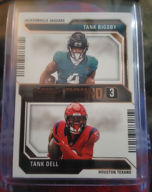 2023 Panini Contenders #17 Tank Bigsby / Tank Dell Round Numbers — front