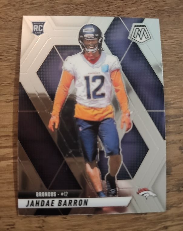 2025 Panini Mosaic #361 Jahdae Barron — front