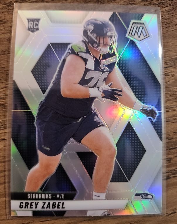 2025 Panini Mosaic #328 Grey Zabel — front