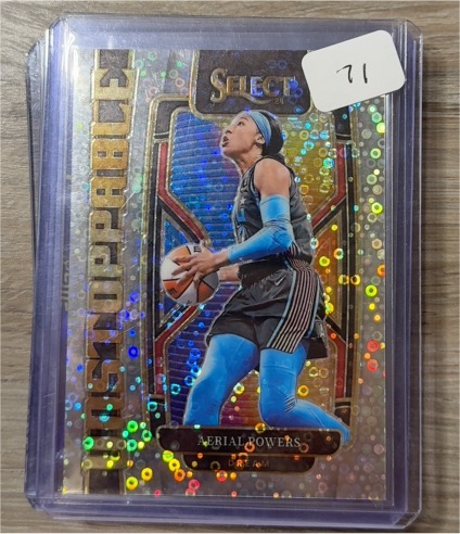 2024 Panini Select WNBA #18 Aerial Powers Unstoppable — front