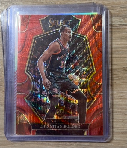 2022-23 Panini Select Premier Level #185 Christian Koloko — front