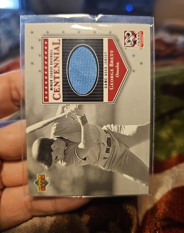 2001 Upper Deck Minor League Baseball Centennial #J-GB George Brett — front