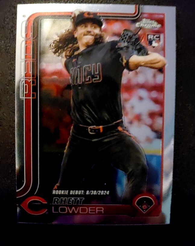 2025 Topps Chrome Update #USC110 Rhett Lowder — front