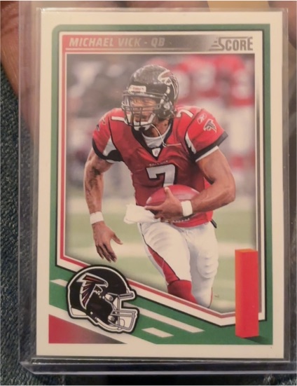 2025 Panini Score #256 Michael Vick — front