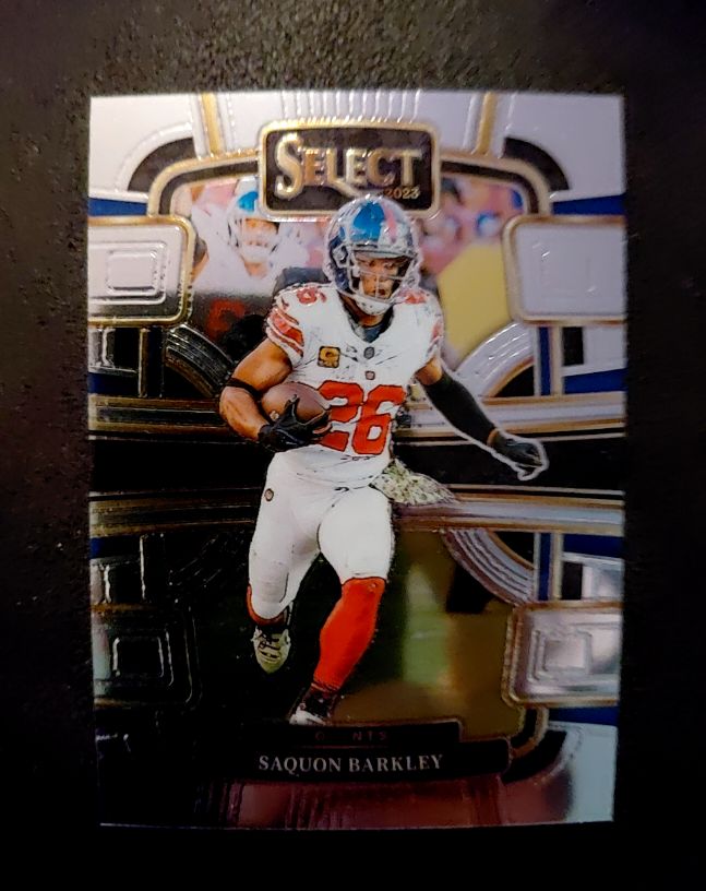 2023 Panini Select Concourse #75 Saquon Barkley — front