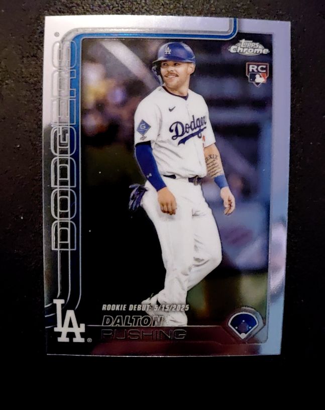 2025 Topps Chrome Update #USC151 Dalton Rushing — front