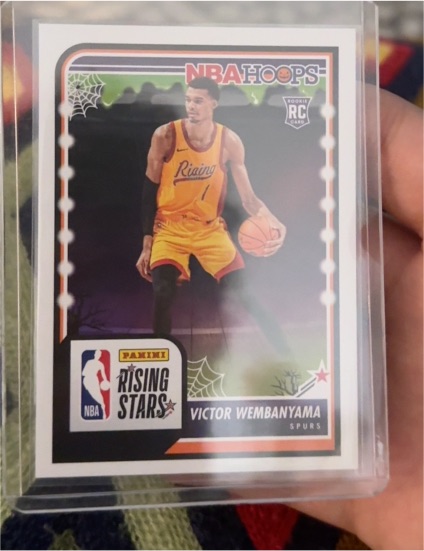 2023-24 Panini Haunted Hoops Rising Stars #282 Victor Wembanyama — front