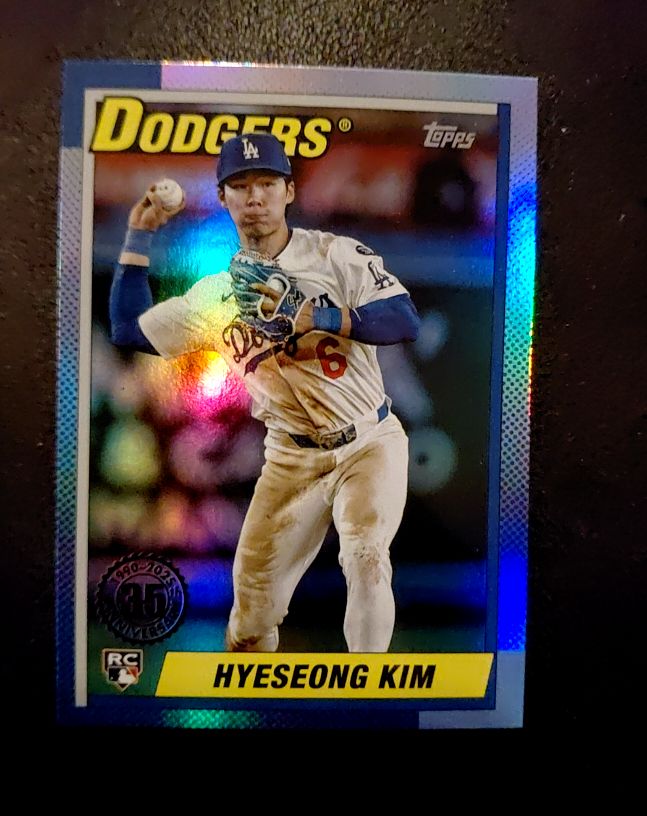 2025 Topps Update #U90-13 Hyeseong Kim — front