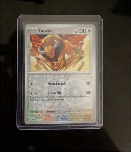 2023 Pokémon TCG Destined Rivals #152 Tauros — front