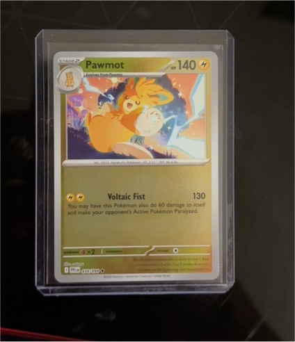 2023 Pokémon TCG Phantasmal Flames #034 Pawmot — front