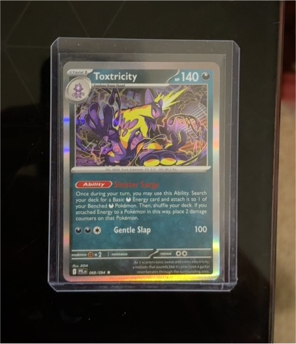 2025 Pokemon ME02 #068 Toxtricity Phantasmal Flames — front