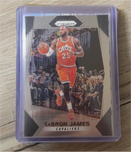 2017-18 Panini Prizm #191 LeBron James — front