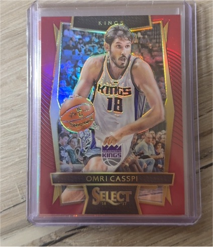2016-17 Panini Select #47 Omri Casspi — front