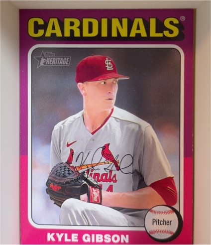 2024 Topps Heritage #269 Kyle Gibson — front