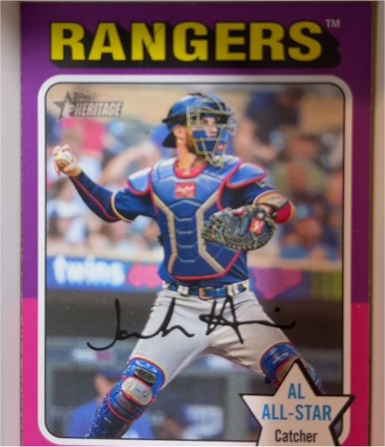2024 Topps Heritage #22 Jonah Heim — front