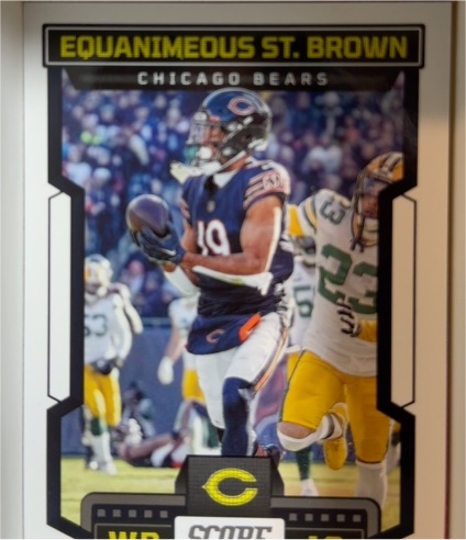 2023 Score #105 Equanimeous St. Brown — front