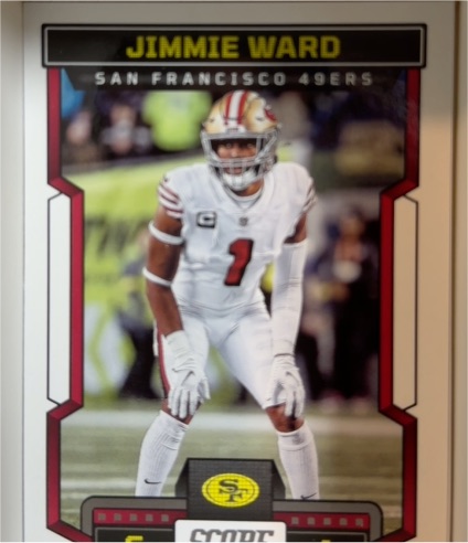 2023 Score #175 Jimmie Ward — front