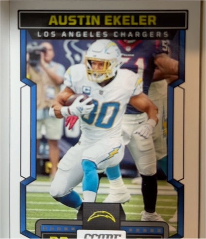 2023 Panini Score #144 Austin Ekeler — front