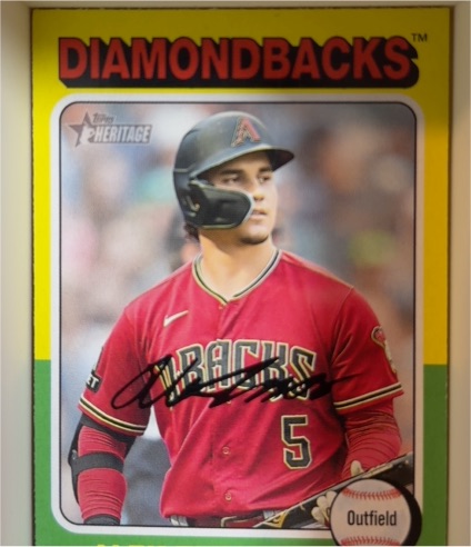 2024 Topps Heritage #289 Alek Thomas — front