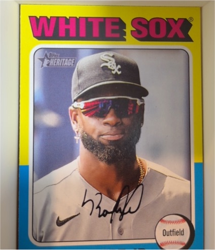 2024 Topps Heritage #487 Luis Robert Jr. — front