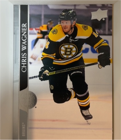 2020-21 Upper Deck #512 Chris Wagner — front