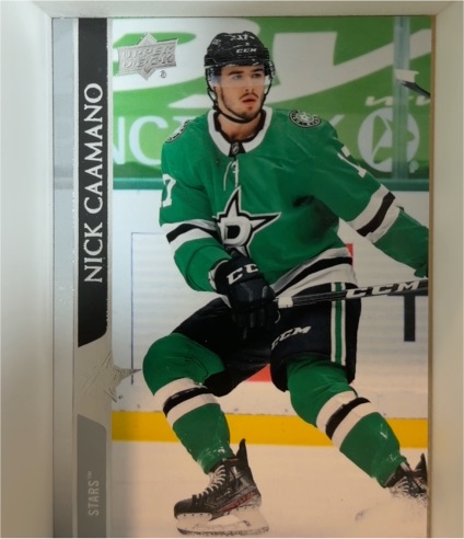 2020-21 Upper Deck #540 Nick Caamano — front