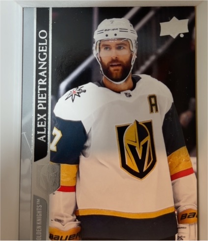 2020-21 Upper Deck Extended Series #641 Alex Pietrangelo — front