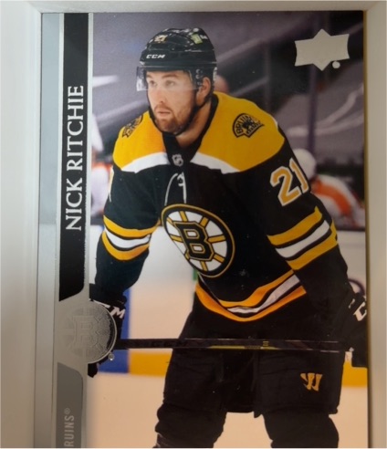 2020-21 Upper Deck #509 Nick Ritchie — front
