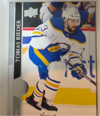 2020-21 Upper Deck #515 Tobias Rieder — front