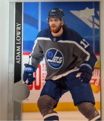 2020-21 Upper Deck Extended Series #653 Adam Lowry — front