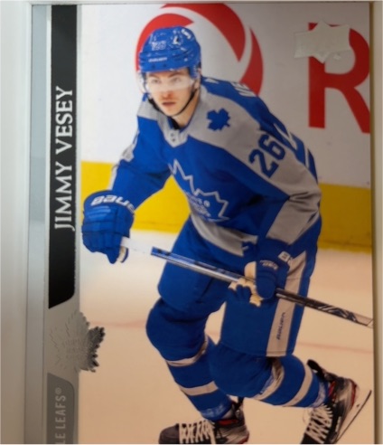 2020-21 Upper Deck #633 Jimmy Vesey — front