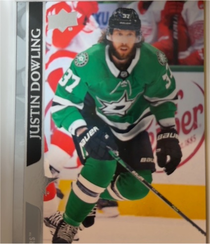 2020-21 Upper Deck #542 Justin Dowling — front