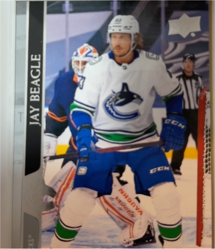 2020-21 Upper Deck #634 Jay Beagle — front