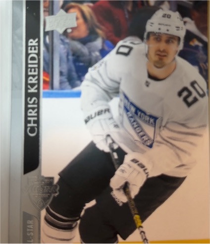 2020-21 Upper Deck #673 Chris Kreider — front