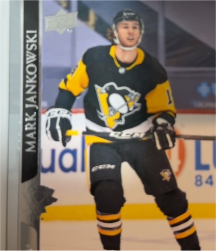 2020-21 Upper Deck #610 Mark Jankowski Pittsburgh Penguins — front